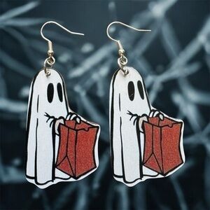 Halloween Acrylic Earrings!
